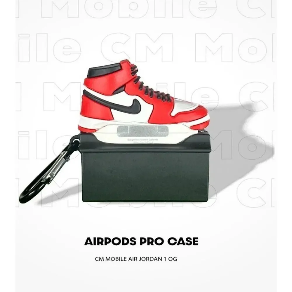 AirPods Case Cover 3D Sneaker Shoe Box For AirPods 4